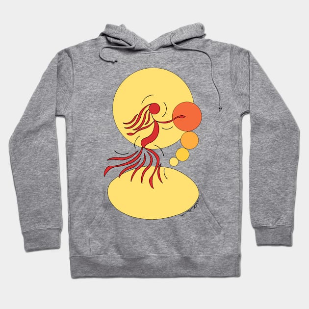 Abstract Dancer Hoodie by AzureLionProductions